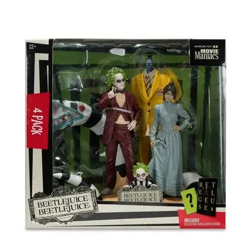 McFarlane Toys Movie Maniacs Limited Edition 6-Inch Scale Posed Figure - Select Figure(s) - Beetlejuice 6-Inch Scale