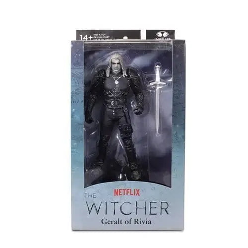 McFarlane Toys Netflix The Witcher 7-Inch Scale Action Figure - Select Figure(s) - Geralt of Rivia Witcher Mode