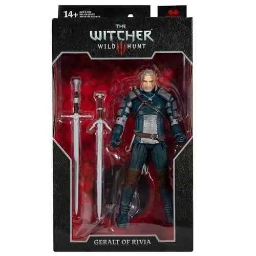 McFarlane Toys The Witcher 3: The Wild Hunt 7-Inch Scale Action Figure - Select Figure(s) - Geralt of Rivia Viper Armor