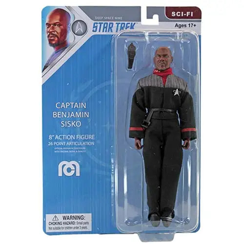 Mego 8 inch Action Figure Star Trek - Select Figure(s) - Captain Sisko - Toys & Games