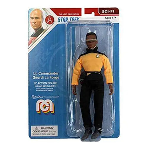 Mego 8 inch Action Figure Star Trek - Select Figure(s) - Geordi La Forge - Toys & Games
