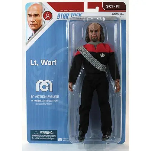 Mego 8 inch Action Figure Star Trek - Select Figure(s) - Lieutenant Worf - Toys & Games