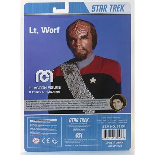 Mego 8 inch Action Figure Star Trek - Select Figure(s) - Toys & Games