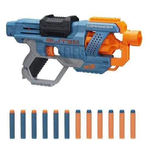 Nerf Elite 2.0 Commander RD-6 Blaster - Action & Toy Figures