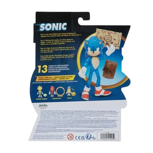 Sonic the Hedgehog 2 Movie 4-Inch Action Figure - Select Figure(s) - Action & Toy Figures