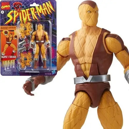 Spider-Man Retro Marvel Legends 6-Inch Action Figure - Select Figure(s) - Shocker - Action & Toy Figures