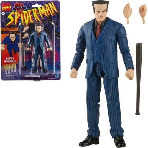 Spider-Man Retro Marvel Legends 6-Inch Action Figure - Select Figure(s) - Hammerhead - Action & Toy Figures