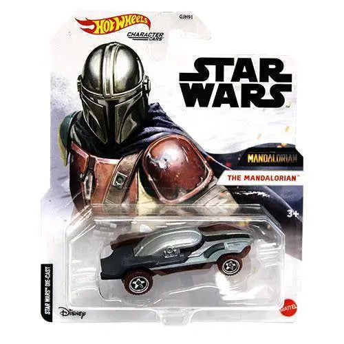 Star Wars Hot Wheels Character Cars - Select Vehicle(s) - The Mandalorian - Action & Toy Figures