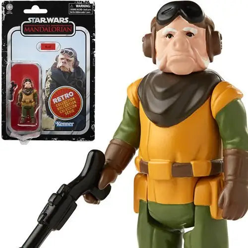Star Wars: The Mandalorian - The Retro Collection - 3 3/4-Inch Action Figure - Select Figure(s) - Kuiil Scale - Action
