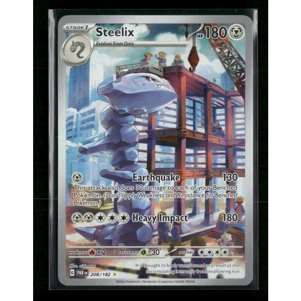Steelix SV04: Paradox Rift #208/182 - Trading Card