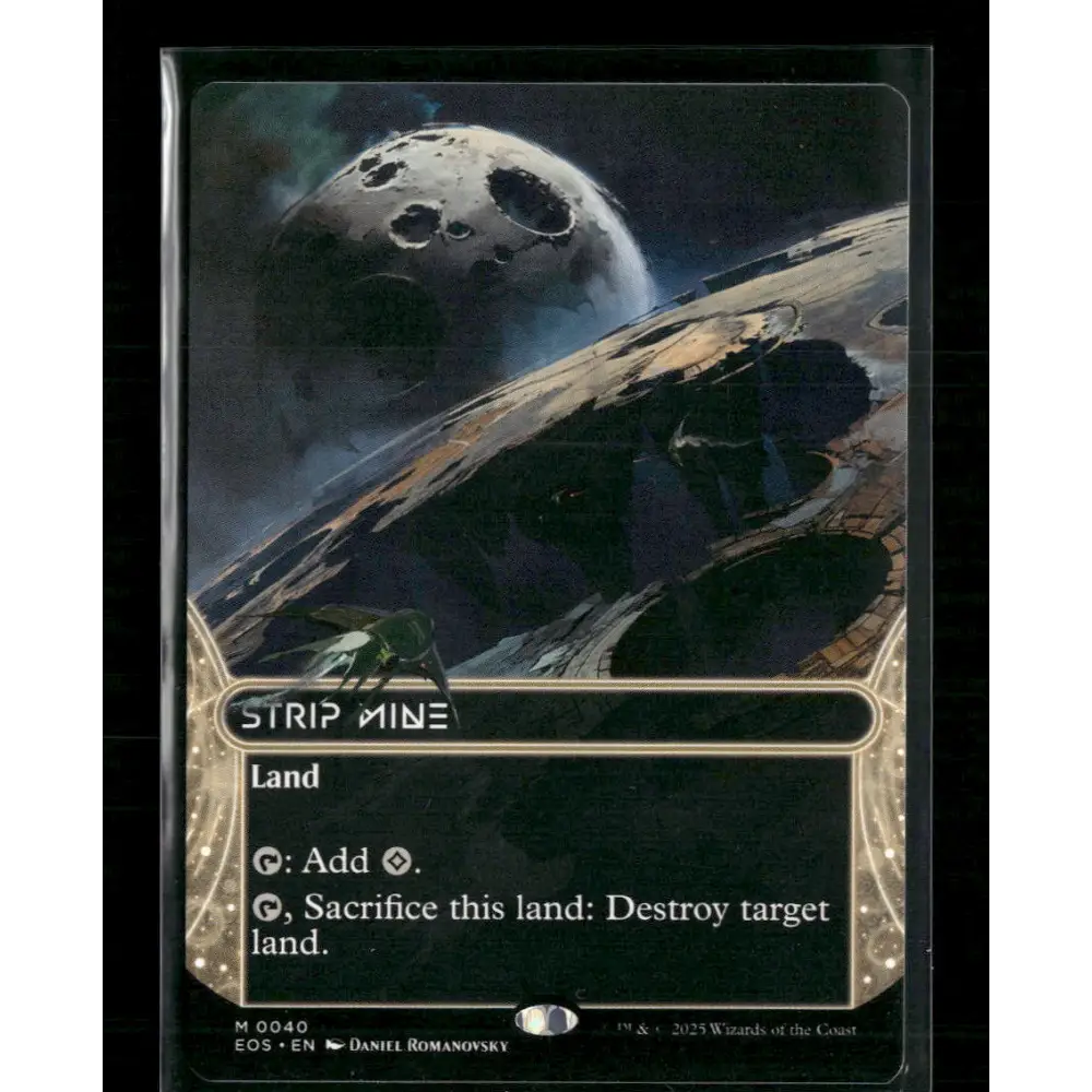 Strip Mine (0040) (Borderless) Edge of Eternities: Stellar Sights #40 - Trading Card