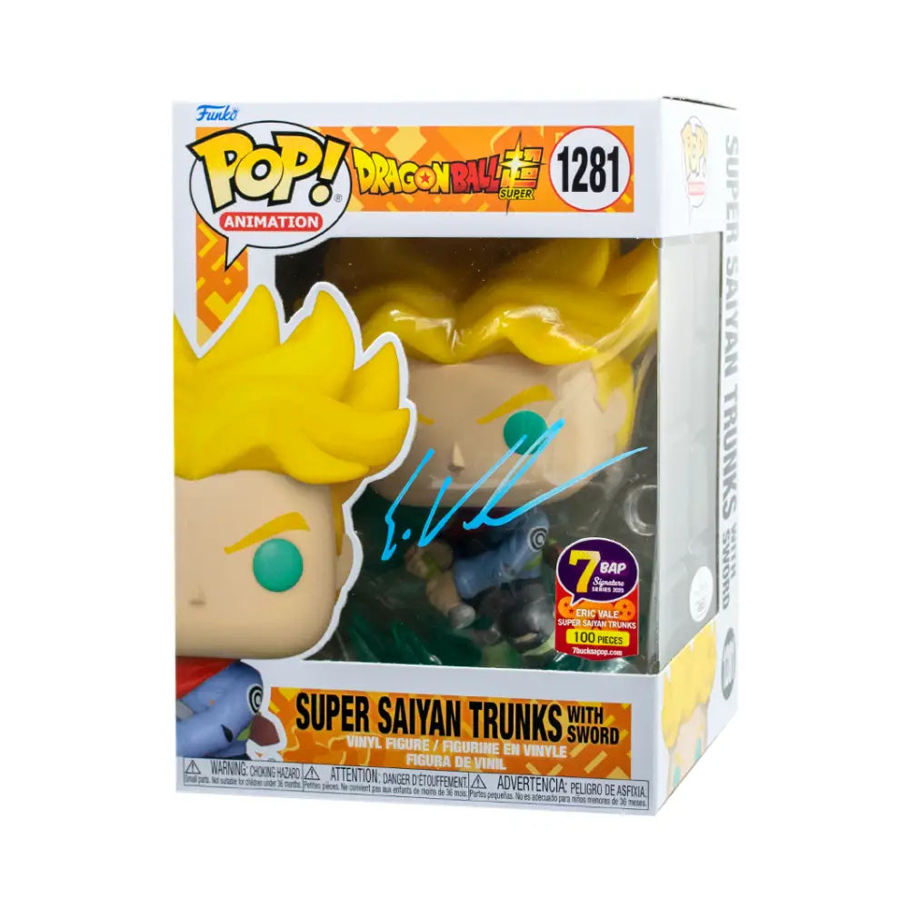 Super Saiyan Signature Series - Gohan & Trunks - Eric Vale - Super Saiyan Trunks with Sword Pop #1281 - nodiscount