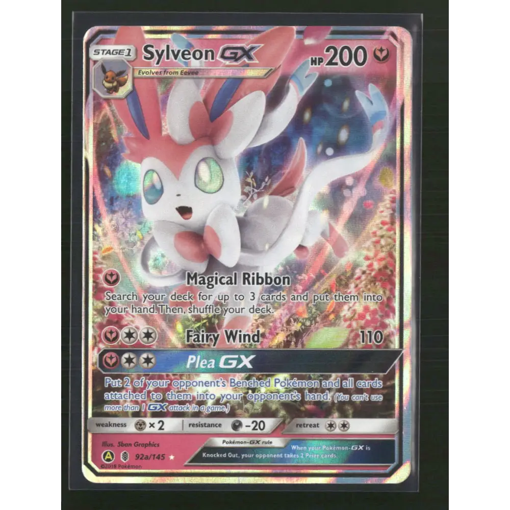 Sylveon GX Alternate Art Promos #092a/145 - Trading Card