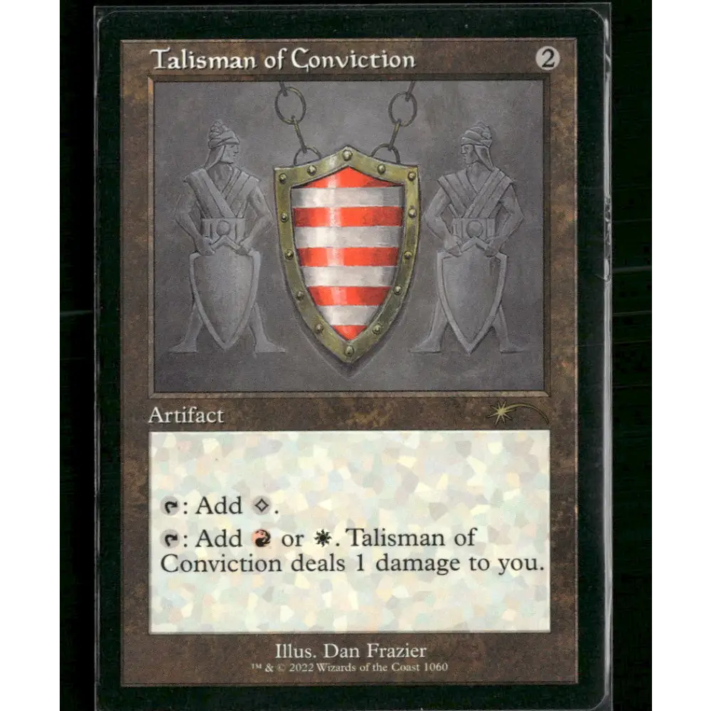 Talisman of Conviction (Retro Frame) Secret Lair Drop Series #1060 - Trading Card