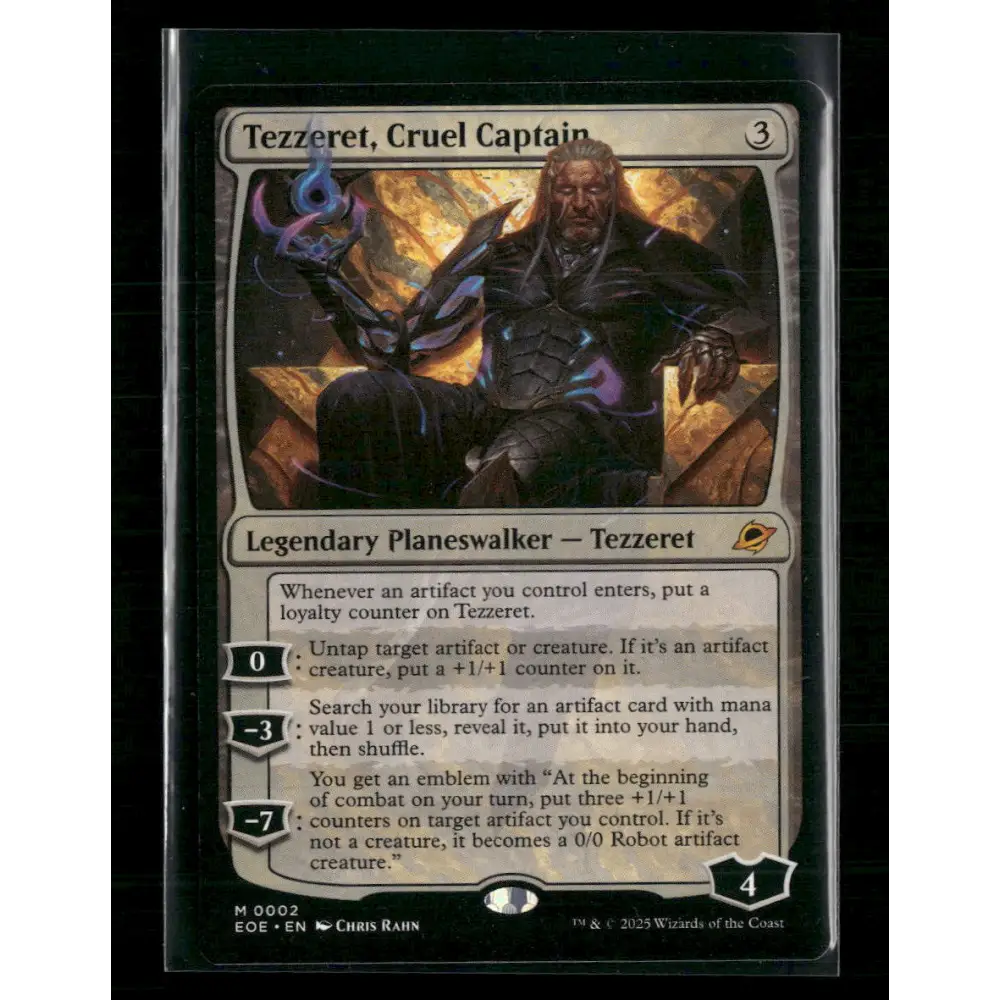Tezzeret Cruel Captain Edge of Eternities #2 - Trading Card