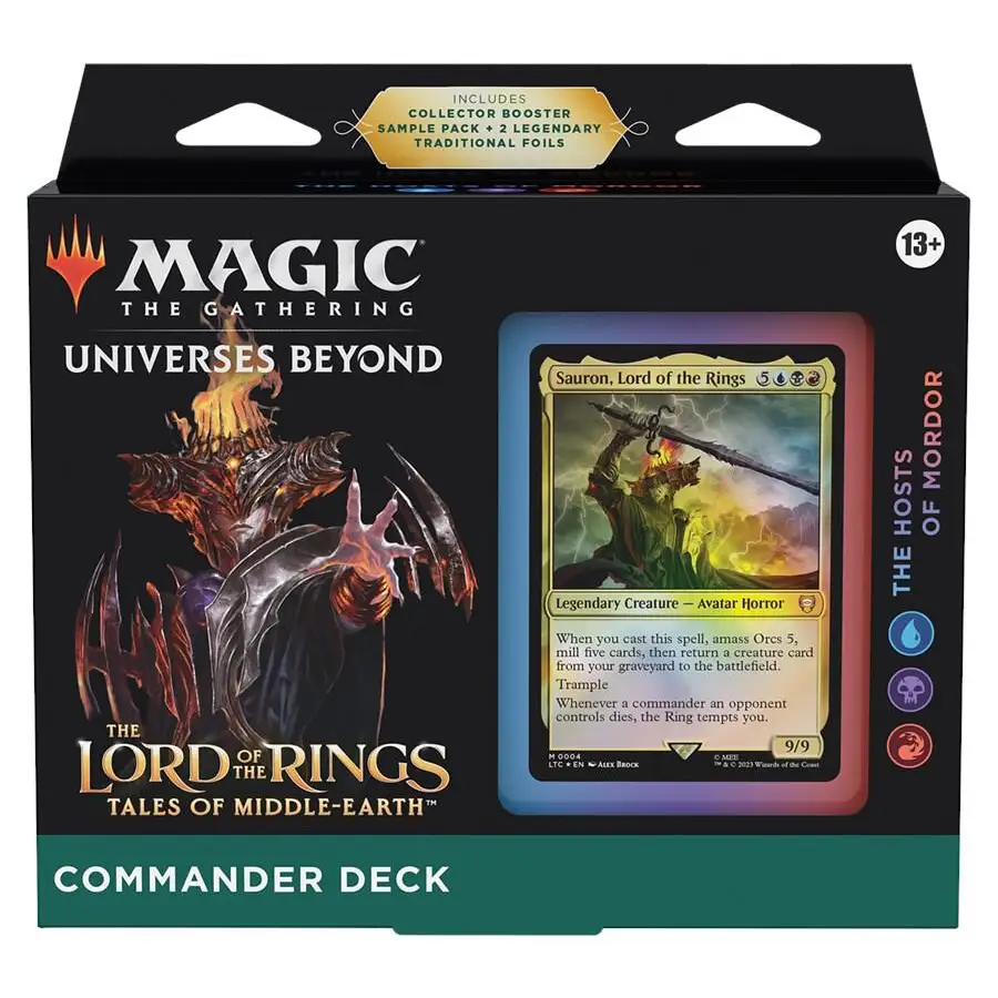 The Lord of the Rings: Tales of Middle-earth Commander Deck - The Hosts of Mordor