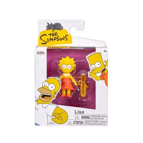 The Simpsons 2 1/2-Inch Scaled Action Figures - Select Figure(s) - Lisa Simpson - Action Figure