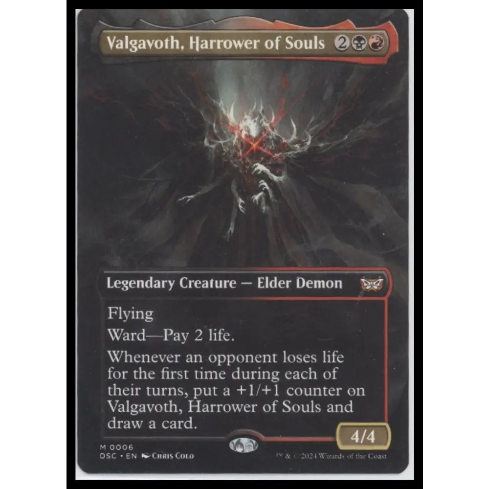 Valgavoth Harrower of Souls (Borderless) Duskmourn #6