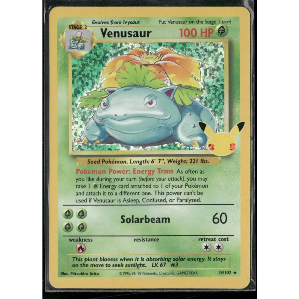 Venusaur Celebrations: Classic Collection #15/102