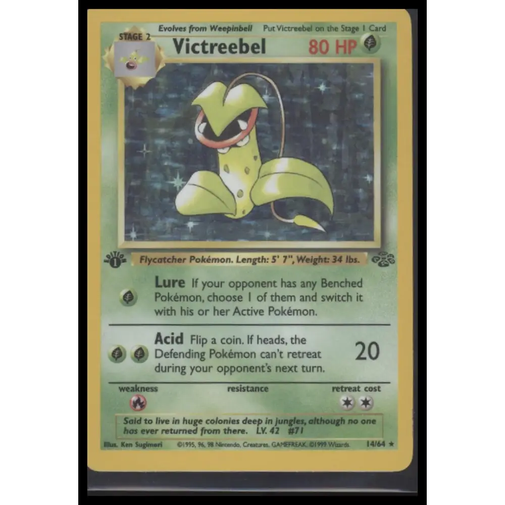 Victreebel (14) Jungle #14/64 - 1st Edition