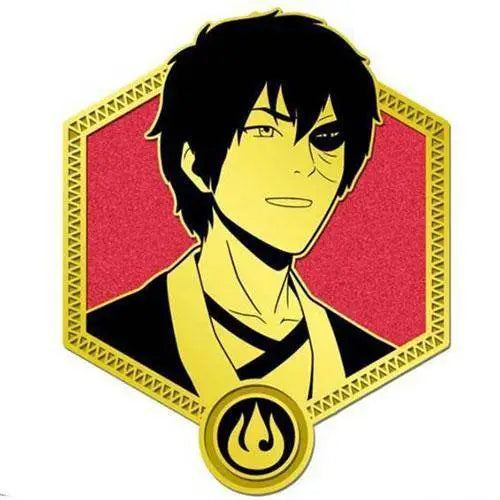 Zen Monkey - Avatar: The Last Airbender Enamel Gold Series Pin - Select Figure(s) - Zuko - Toys & Games