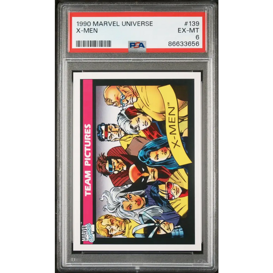 1990 MARVEL UNIVERSE X-MEN #139 - PSA 6 - Graded Marvel PSA 6