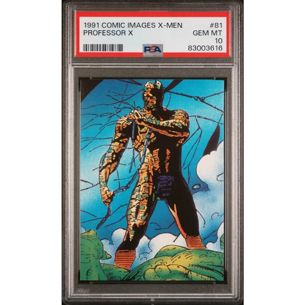 1991 COMIC IMAGES X-MEN PROFESSOR X #81 - PSA 10 - Graded Marvel PSA 10
