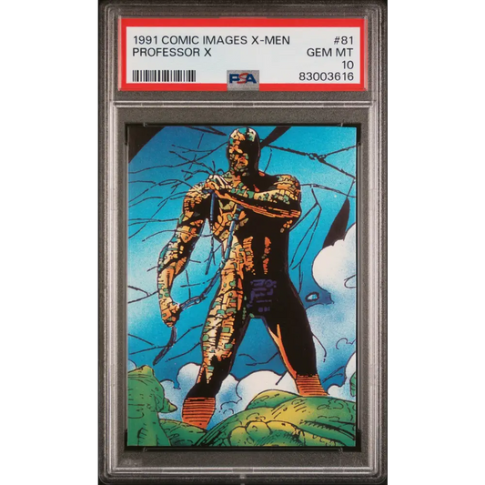 1991 COMIC IMAGES X-MEN PROFESSOR X #81 - PSA 10 - Graded Marvel PSA 10