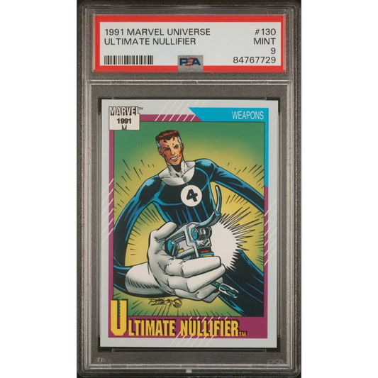 1991 MARVEL UNIVERSE ULTIMATE NULLIFIER #130 - PSA 9 - Graded Marvel PSA 9