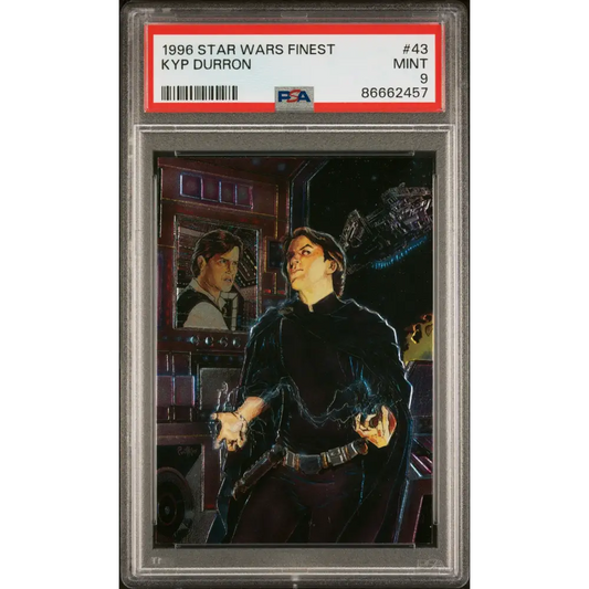 1996 STAR WARS FINEST KYP DURRON #43 - PSA 9 - Graded Star Wars Cards 9