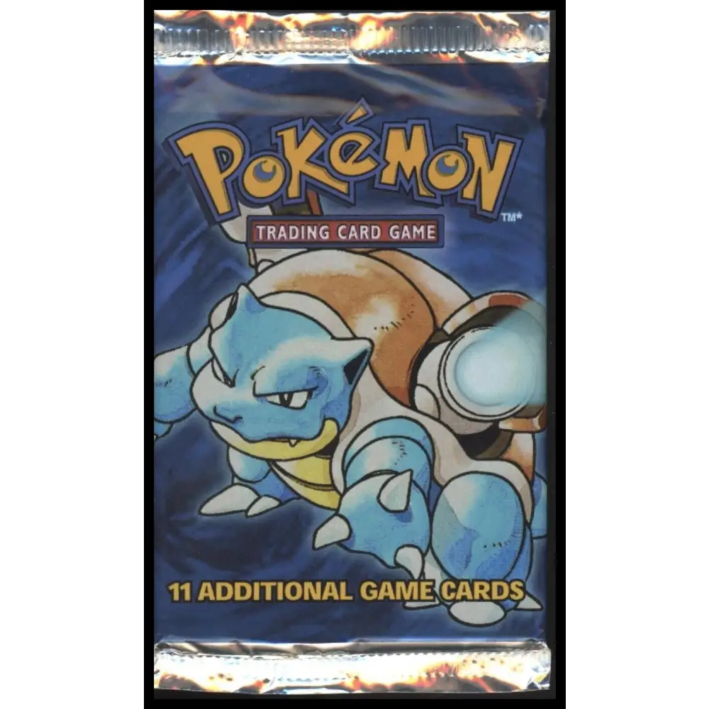 1999 Pokémon Base Set Booster Packs - Set of 3 - Full Art Set