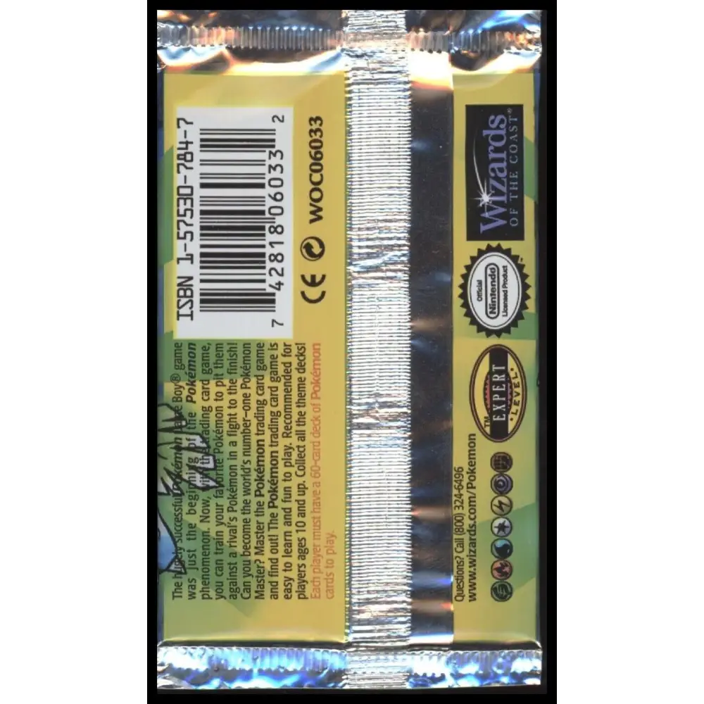 1999 Pokémon Base Set Booster Packs - Set of 3 - Full Art Set