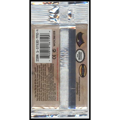 1999 WOTC Pokemon Fossil Unlimited Aerodactyl Booster Pack