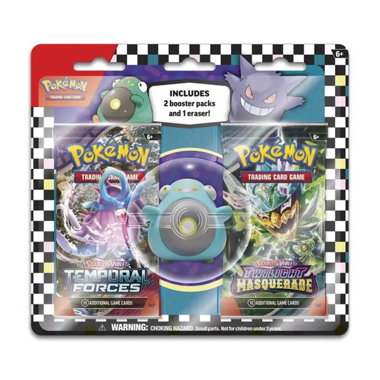 2 Booster Packs & Bellibolt Eraser