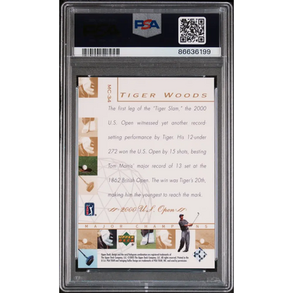 2003 UPPER DECK MAJOR CHAMPIONS TIGER WOODS #MC-34 - PSA 10 - Graded Sports Cards PSA 10