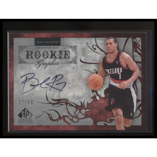 2006-07 SP Signature Edition #RG-BR Brandon Roy Rookie GRAPHiti #/50