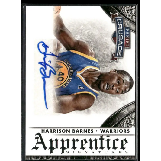 2013-14 Panini Crusade #11 Harrison Barnes Apprentice Signatures