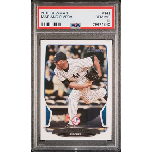 2013 BOWMAN MARIANO RIVERA #141 - PSA 10 - Graded Sports Cards PSA 10