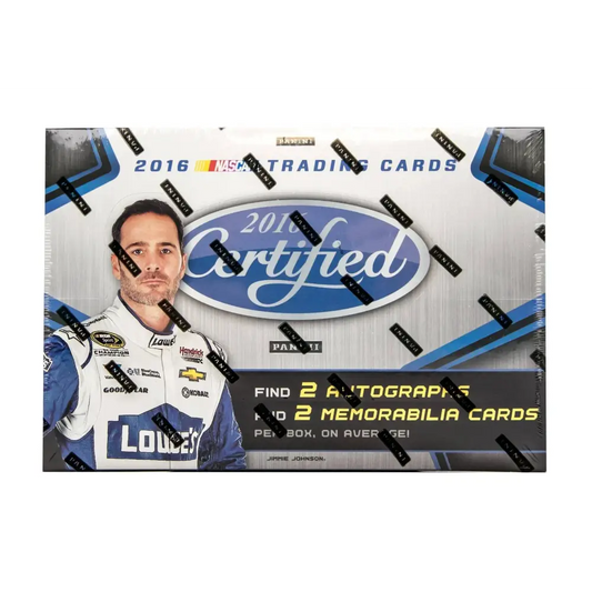 2016 Panini Certified Racing Hobby Box