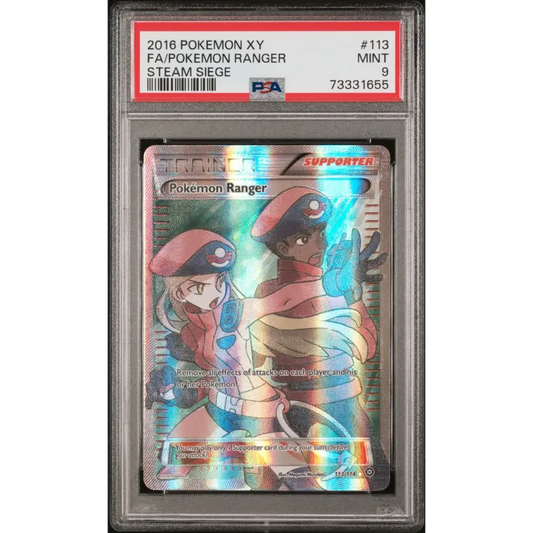 2016 Pokemon Xy Steam Siege #113 Fa/Pokemon Ranger Steam Siege PSA 9