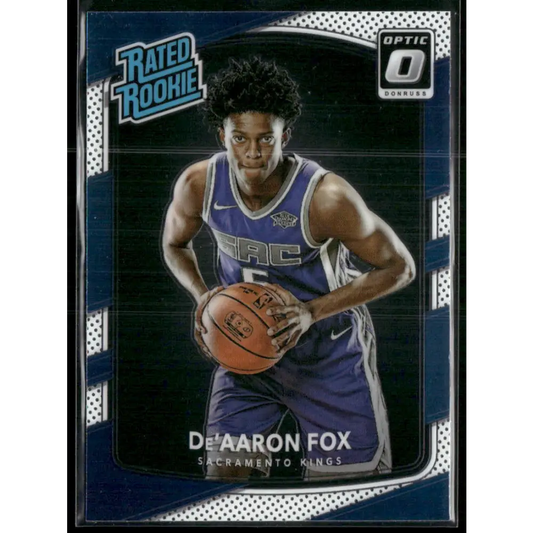 2017-18 Donruss Optic #196 De’Aaron Fox