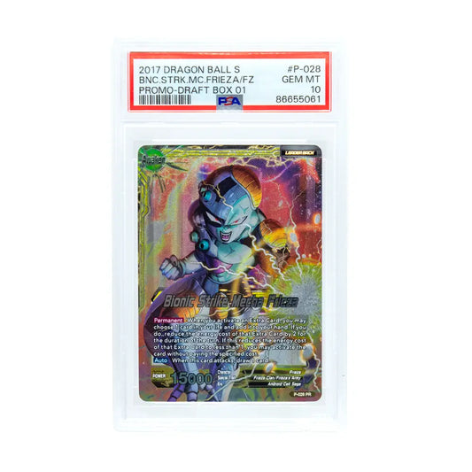 2017 DRAGON BALL SUPER 1 BNC STRK MECHA FRIEZA #P-028 - PSA 10 - Graded DBZ PSA 10