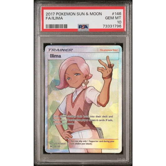 2017 Pokemon Sun & Moon #146 Fa/Ilima PSA 10