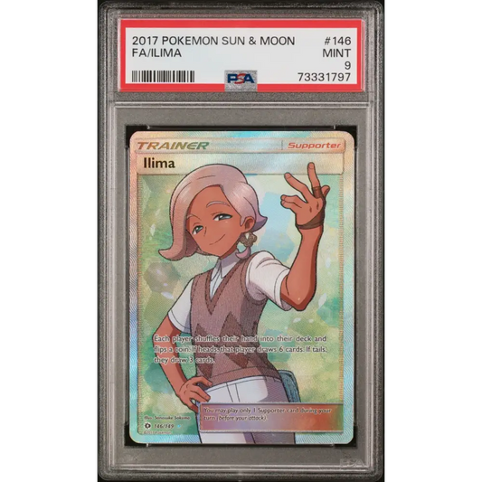 2017 Pokemon Sun & Moon #146 Fa/Ilima PSA 9