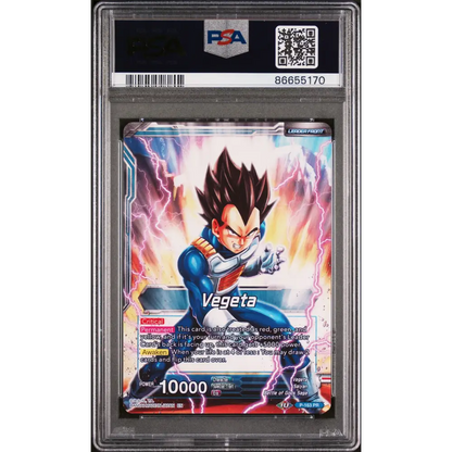 2019 DRAGON BALL SUPER 4 DRAGON BRAWL VEGETA FRS AWAKENING #P-163 - PSA 10 - Graded DBZ PSA 10