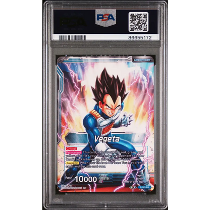 2019 DRAGON BALL SUPER 4 DRAGON BRAWL VEGETA FRS AWAKENING #P-163 - PSA 10 - Graded DBZ PSA 10