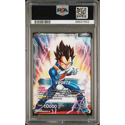 2019 DRAGON BALL SUPER 4 DRAGON BRAWL VEGETA FRS AWAKENING #P-163 - PSA 10 - Graded DBZ PSA 10