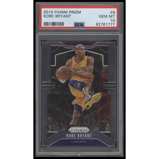 2019 Panini Prizm #8 Kobe Bryant PSA 10