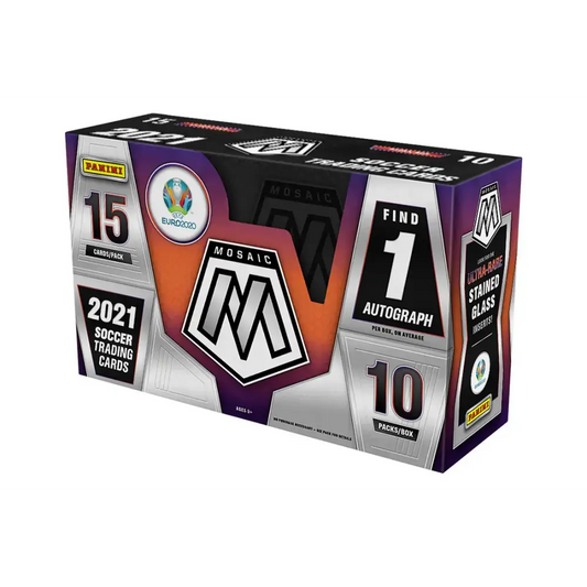 2020/21 Panini Mosaic UEFA Euro 2020 Soccer Hobby Box