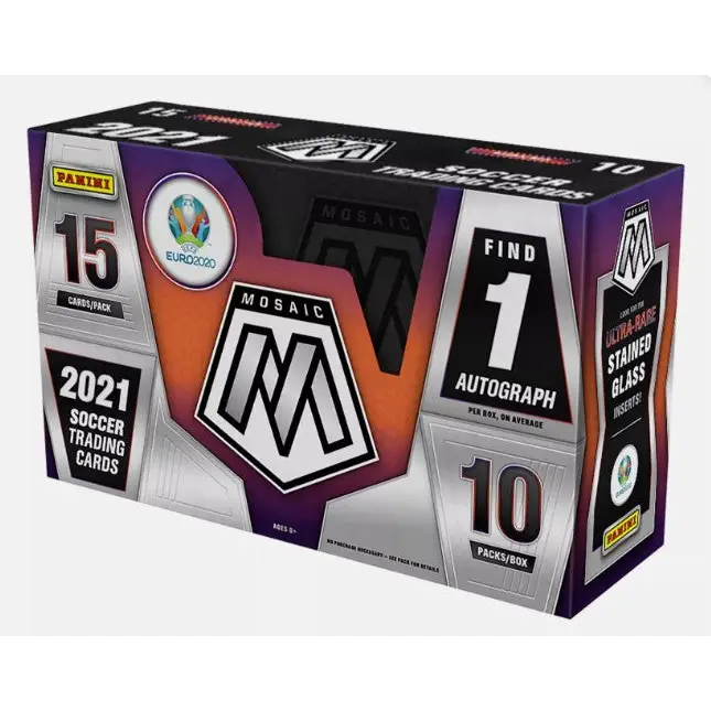 2020/21 Panini Mosaic UEFA Soccer Hobby Box